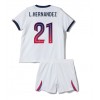 Paris Saint-Germain Lucas Hernandez #21 Bortedraktsett Barn 2026-27 Kortermet (+ korte bukser)
